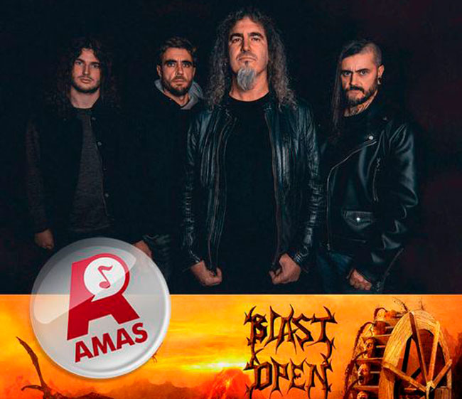 “Blast Open”, con el lenense Andrés Alvarez, nominados por los Premios “AMAS” al “Mejor Disco rock”