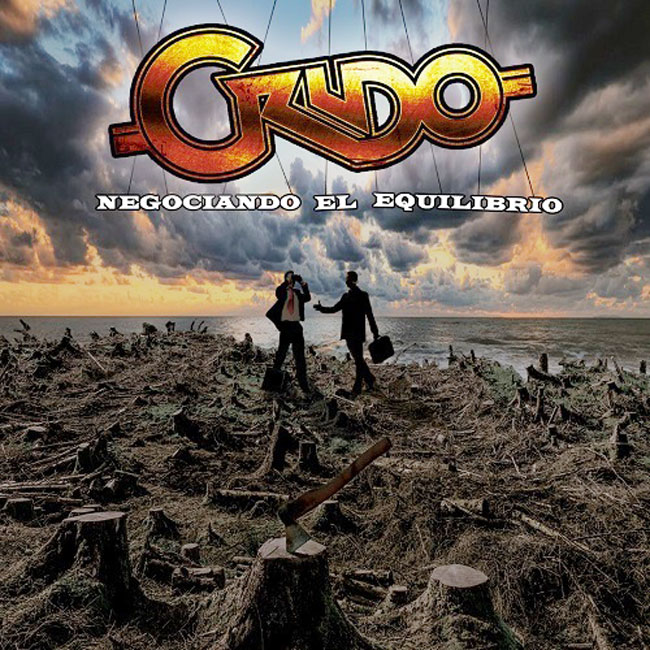 La banda asturiana “Crudo” presenta en La Pola el rock combativo de su disco “Negociando el equilibrio”